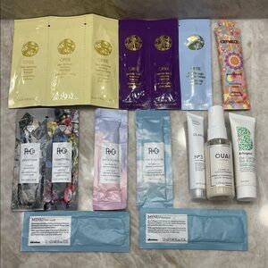 DESIGNER TRAVEL HAIR SAMPLE
PACK!ORIBE,R &Co, AMIKA, DAVINE, OLAPLEX, BRIOGEO!